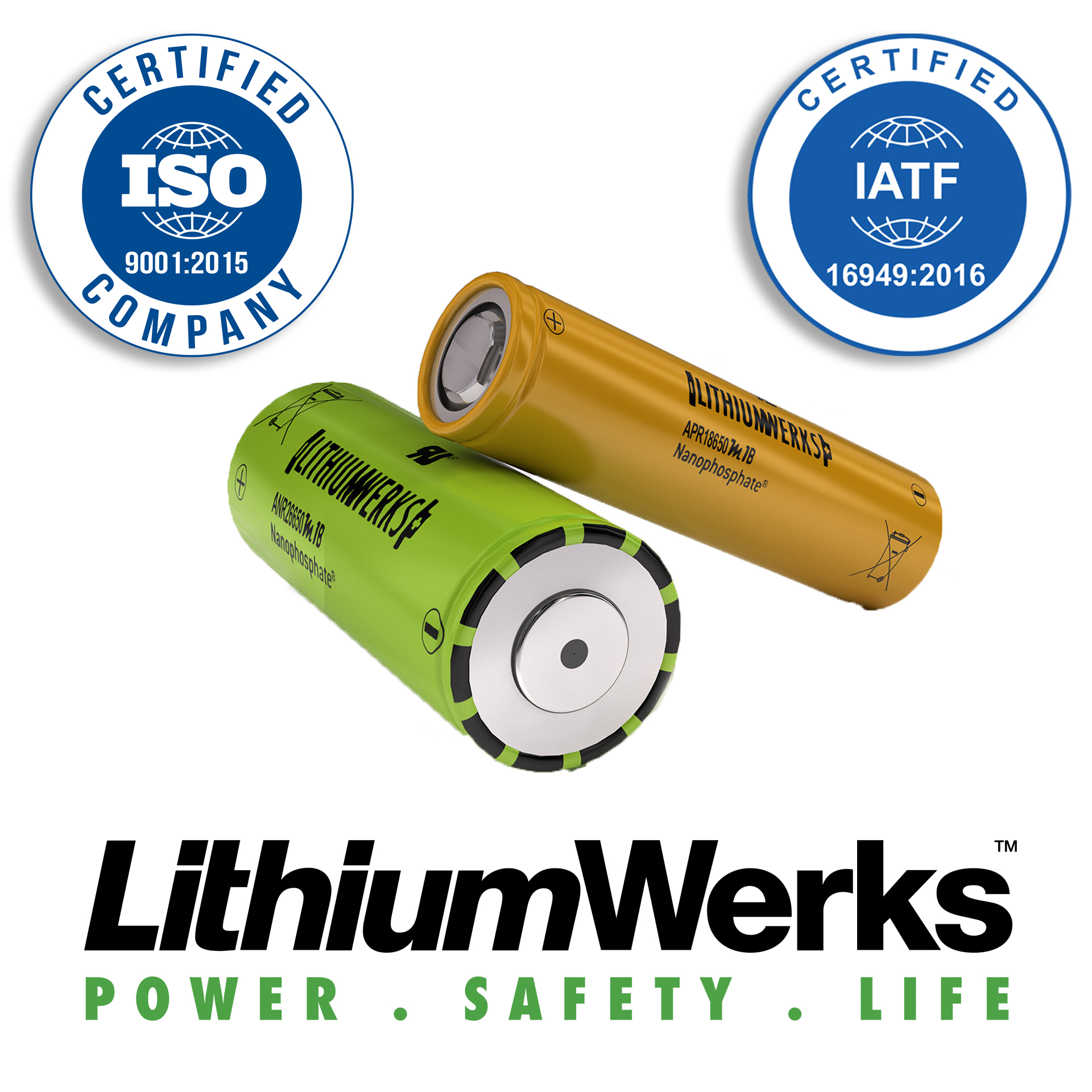 Lithium Werks Achieves IATF 16949 and Renews ISO 9001